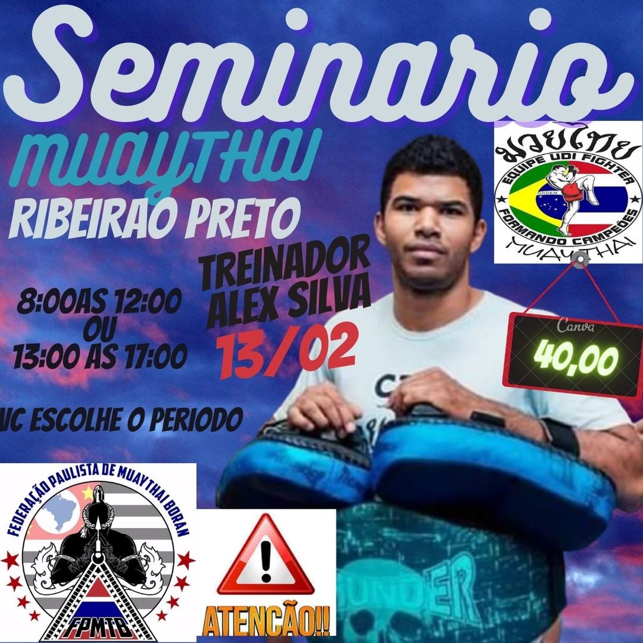 Você está visualizando atualmente Seminario , muaythai , treinador Alex Silva Ribeirao Preto-SP