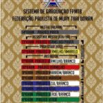 Leia mais sobre o artigo Entendendo as cores oficiais mundial  da graduação de muaythai e muayboran